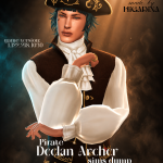 Declan Archer by HiGadina для Sims 4