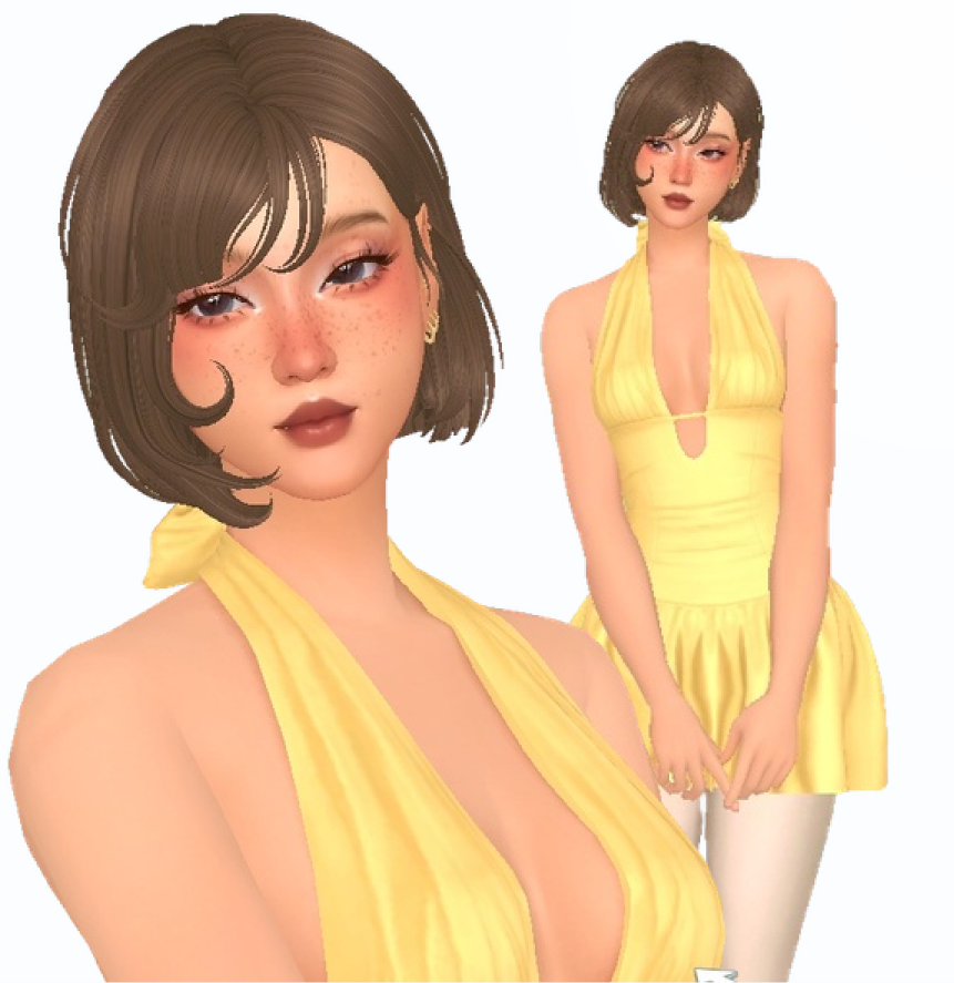 Элен (молодая девушка) для Sims 4