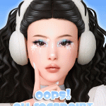 Набор грима для лица Oops! All Facepaint 03 для Sims 4 Набор грима для лица Oops! All Facepaint 03 для Sims 4