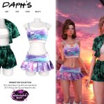 Летняя мини-коллекция для симочек MIDNIGHT SUN COLLECTION для Sims 4