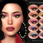 Набор косметики Monica для Sims 4