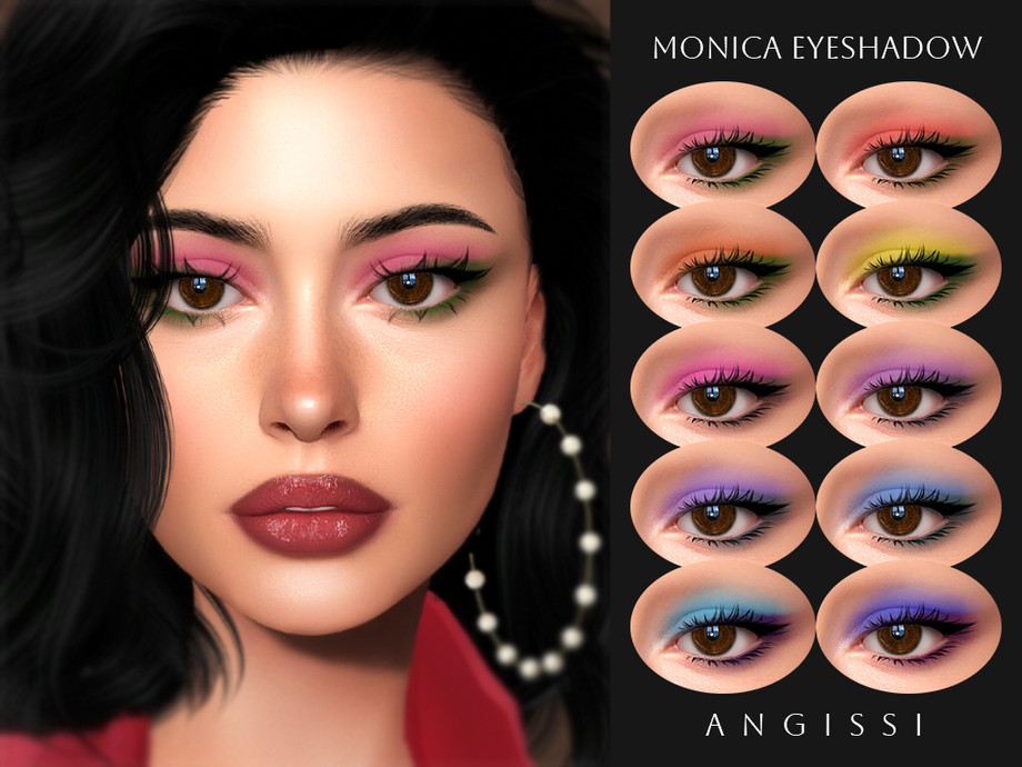 Набор косметики Monica для Sims 4