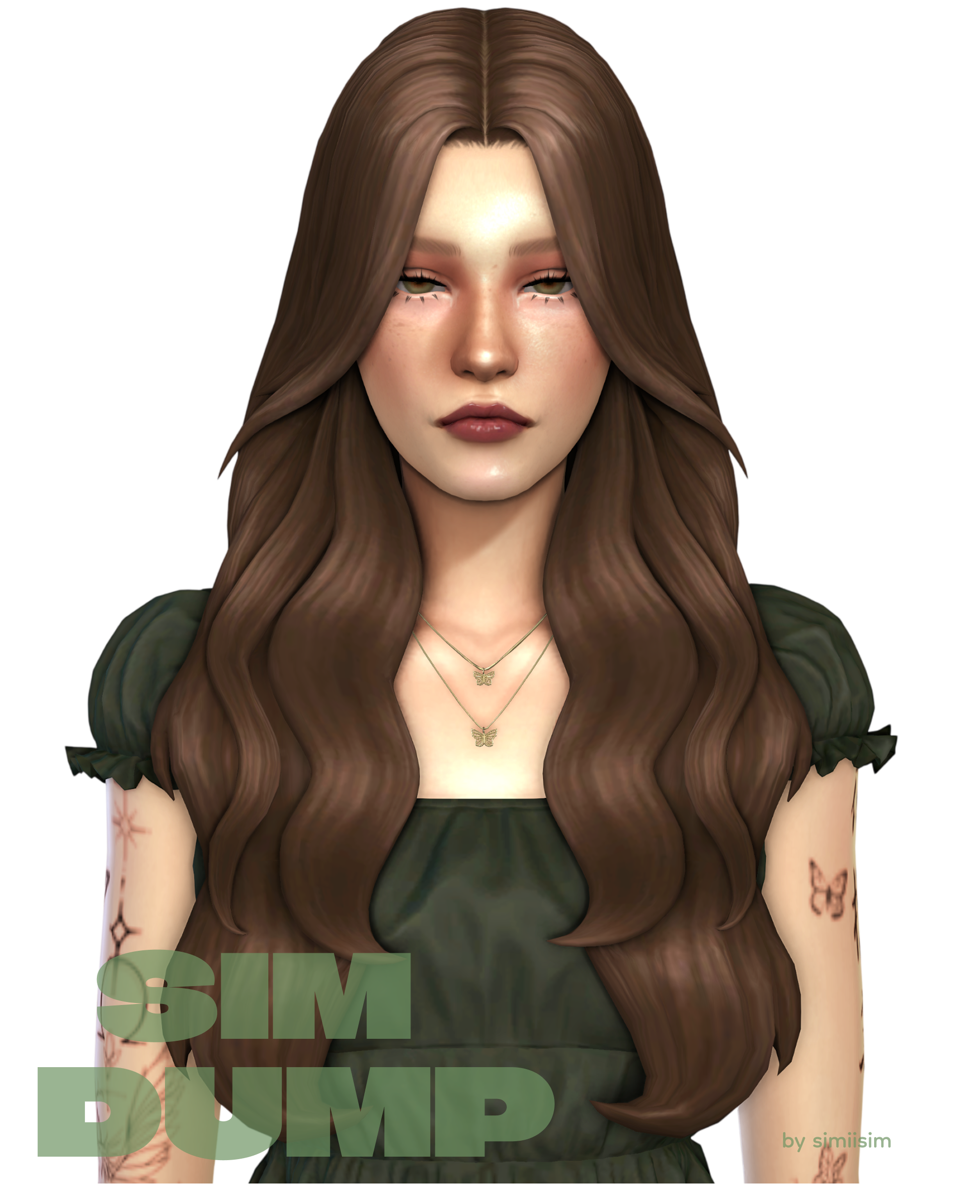 Michelle by simisim для Sims 4