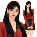 Айви (молодая симка) для Sims 4