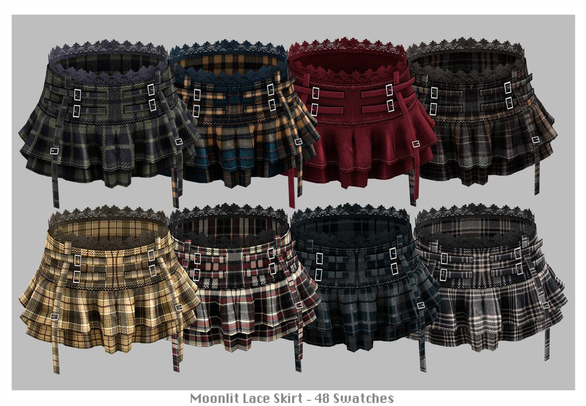 Сет для бунтарок Lost Files Collection для Sims 4