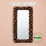 Настенное зеркало Leopard Fur Mirror для Sims 4 Настенное зеркало Leopard Fur Mirror для Sims 4