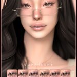 Нюдовый набор косметики MAKEUP SET CC127 для Sims 4