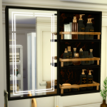 Люкс сет для ванной Luxe Hour Set для Sims 4