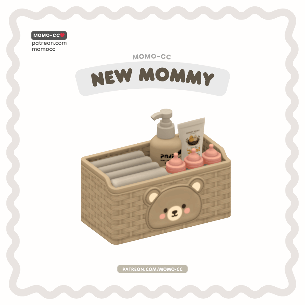 Сет для молодых мамочек NEW MOMMY Set для Sims 4