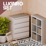 Сет для холла LUGNRO Set для Sims 4