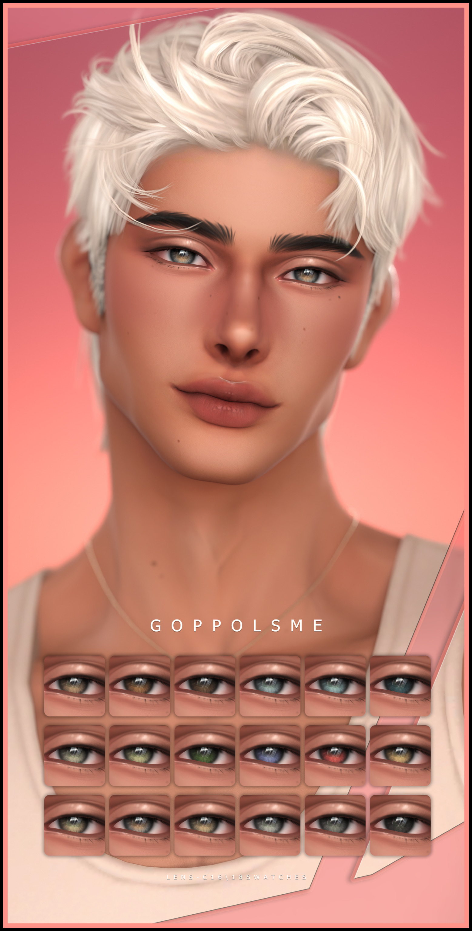 Линзы CONTACT LENS C16 для Sims 4
