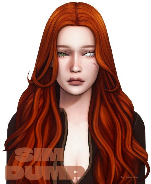 Молодая ведьмочка by simisim для Sims 4