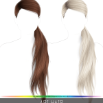 Прическа для женщин и девочек ARI HAIR для Sims 4 Прическа для женщин и девочек ARI HAIR для Sims 4