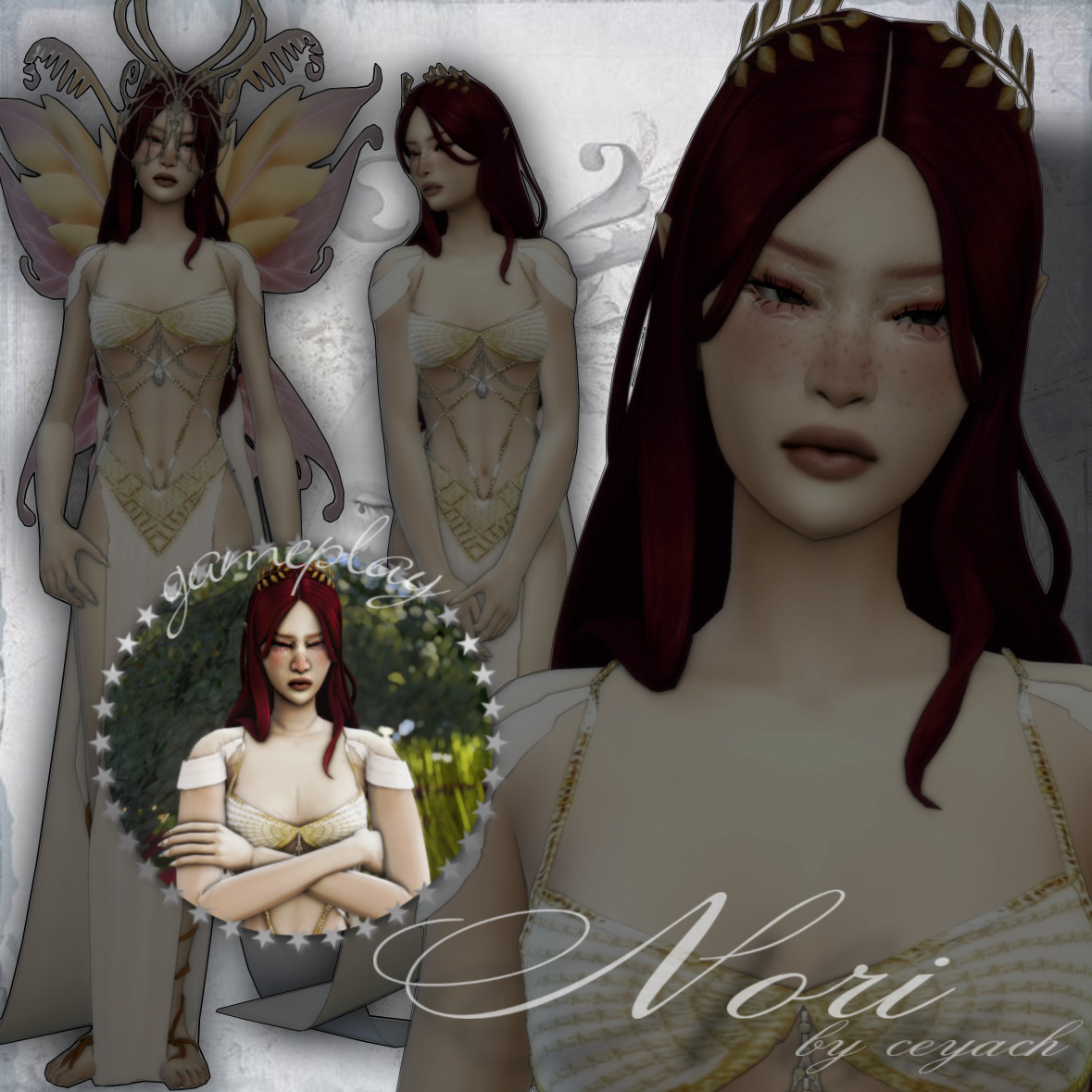 Nori by ceyach для Sims 4