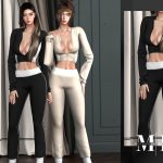 Спортивный комплект basic sexy sportswear set для Sims 4 Спортивный комплект basic sexy sportswear set для Sims 4
