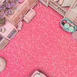 Ковролин pink glitter floor для Sims 4 Ковролин pink glitter floor для Sims 4