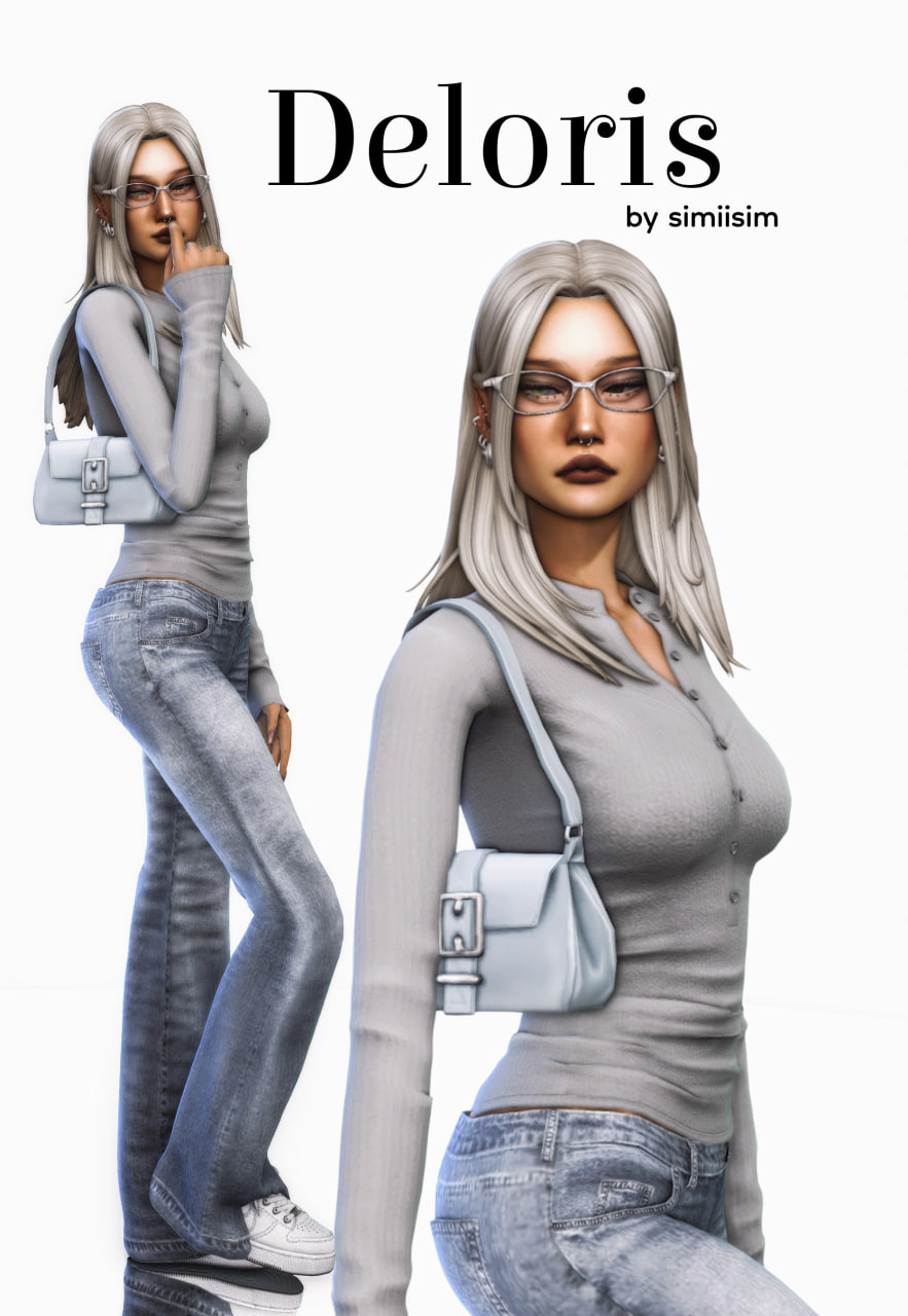 Deloris by simisim для Sims 4