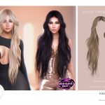 Женская прическа Drew Hair для Sims 4