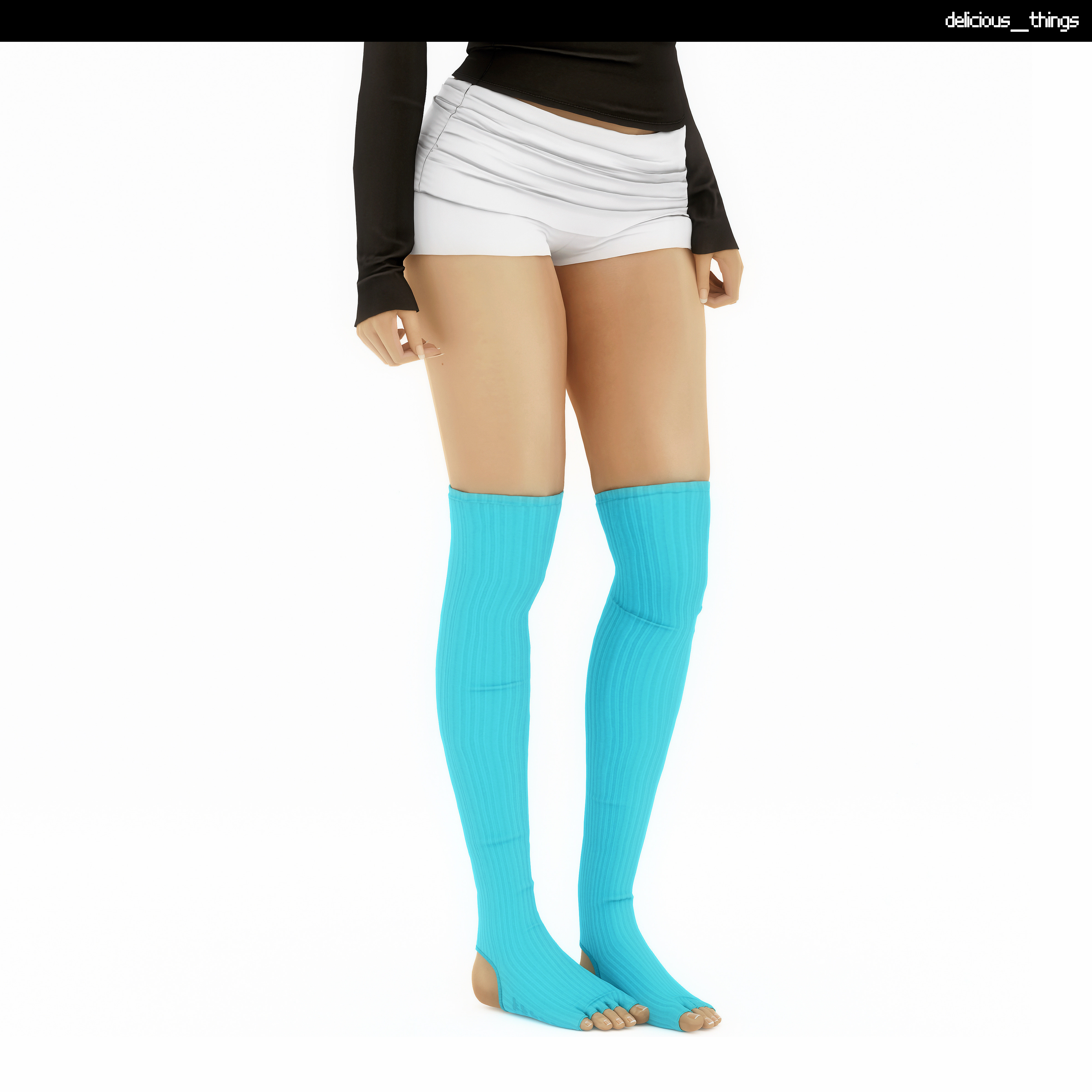 Гетры для пилатеса Paralia Body Pilates Socks для Sims 4