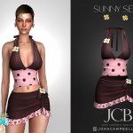 Летний мини-сет SUNNY SET для Sims 4