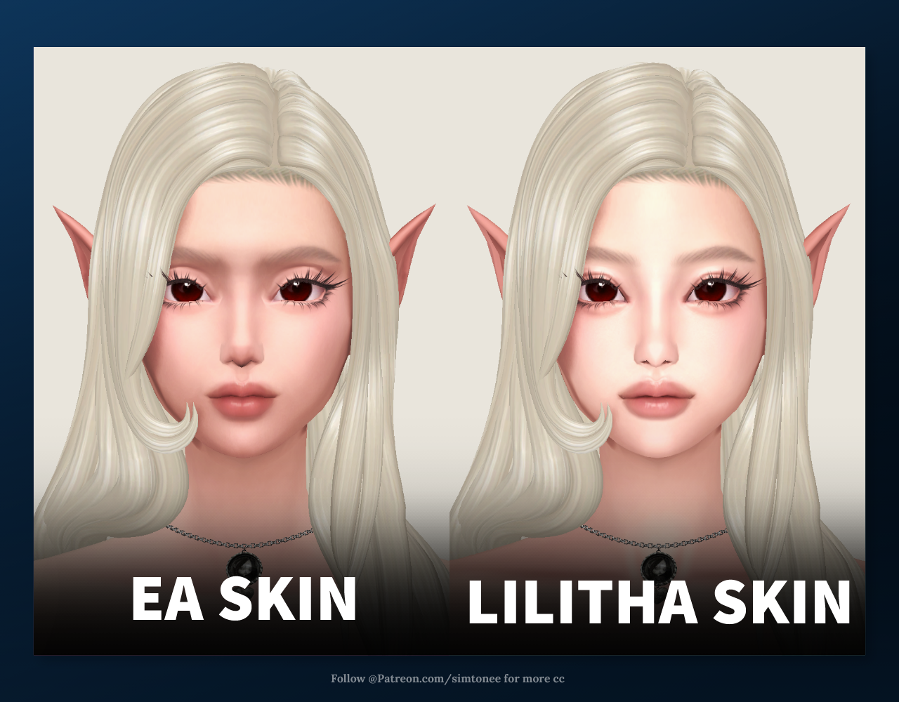 Генетика и косметика LILITHA PACK для Sims 4