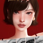 Набор косметики PETAL PACK для Sims 4