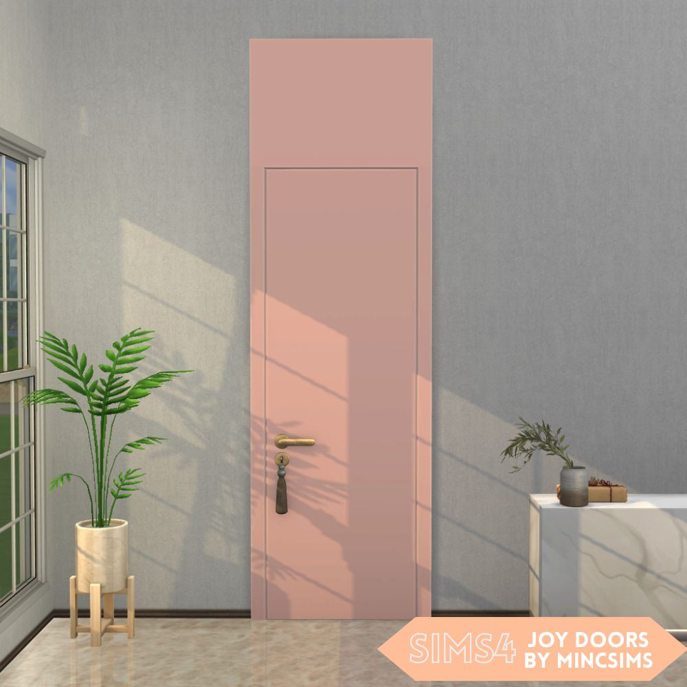 Набор межкомнатных дверей Joy Interior Doors для Sims 4