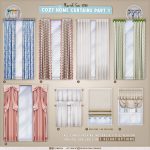 Коллекция штор Cozy Home Curtains Part 1 для Sims 4 Коллекция штор Cozy Home Curtains Part 1 для Sims 4