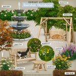 Сет для сада Garden Outdoor для Sims 4 Сет для сада Garden Outdoor для Sims 4