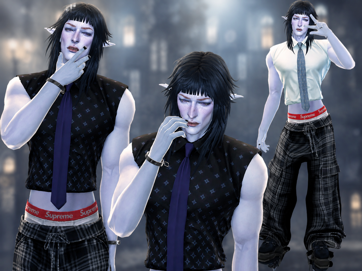 Rory Blueberry By HiGadina для Sims 4