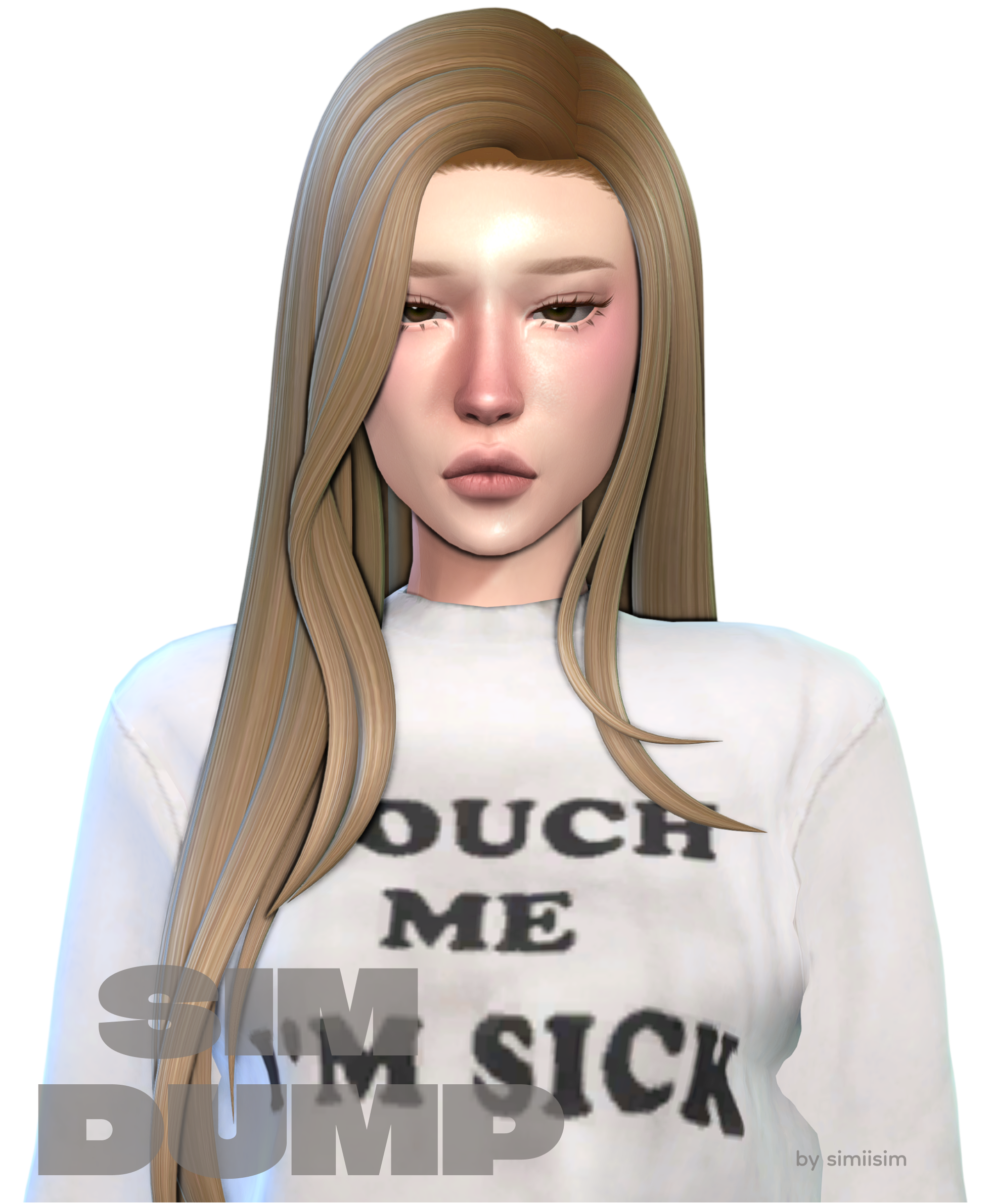 Люси by simisim для Sims 4