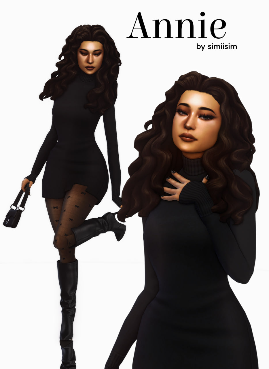 Annie by simisim для Sims 4
