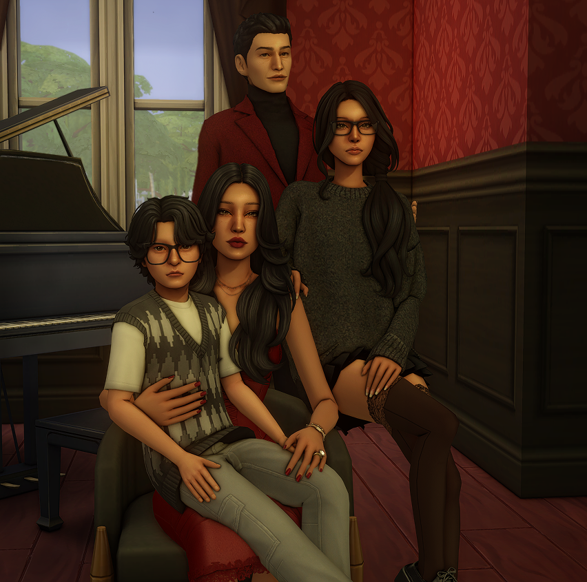 Семья Гот by simisim для Sims 4
