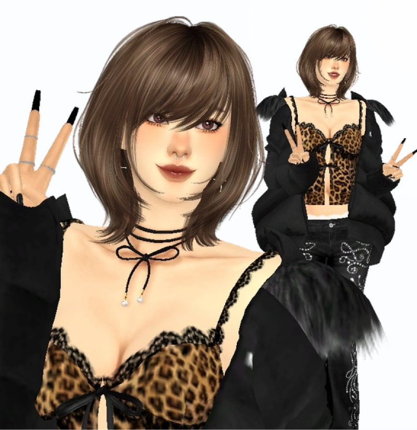 Рикка (молодая симка) для Sims 4