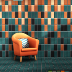 Плитка для стен и пола Haze Tiles для Sims 4 Плитка для стен и пола Haze Tiles для Sims 4