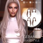 Женская прическа GLIMMER HAIR для Sims 4 Женская прическа GLIMMER HAIR для Sims 4
