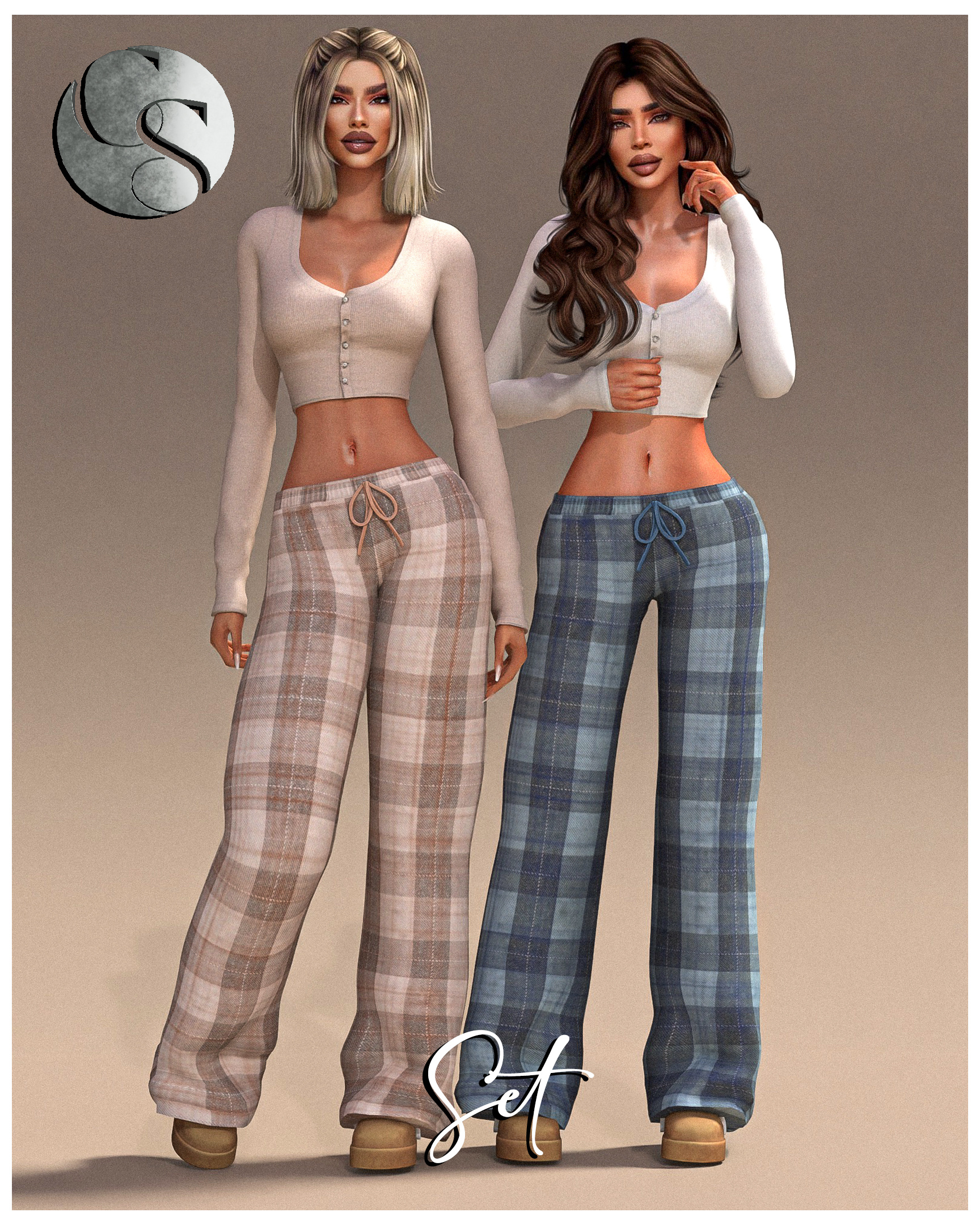 Домашний мини-сет Lazy Afternoon Collection для Sims 4