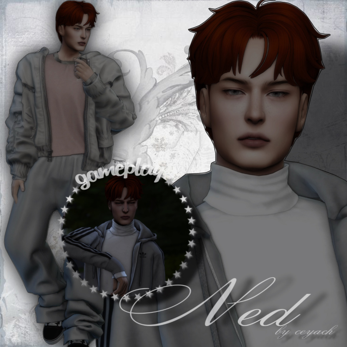 Ned by ceyach для Sims 4