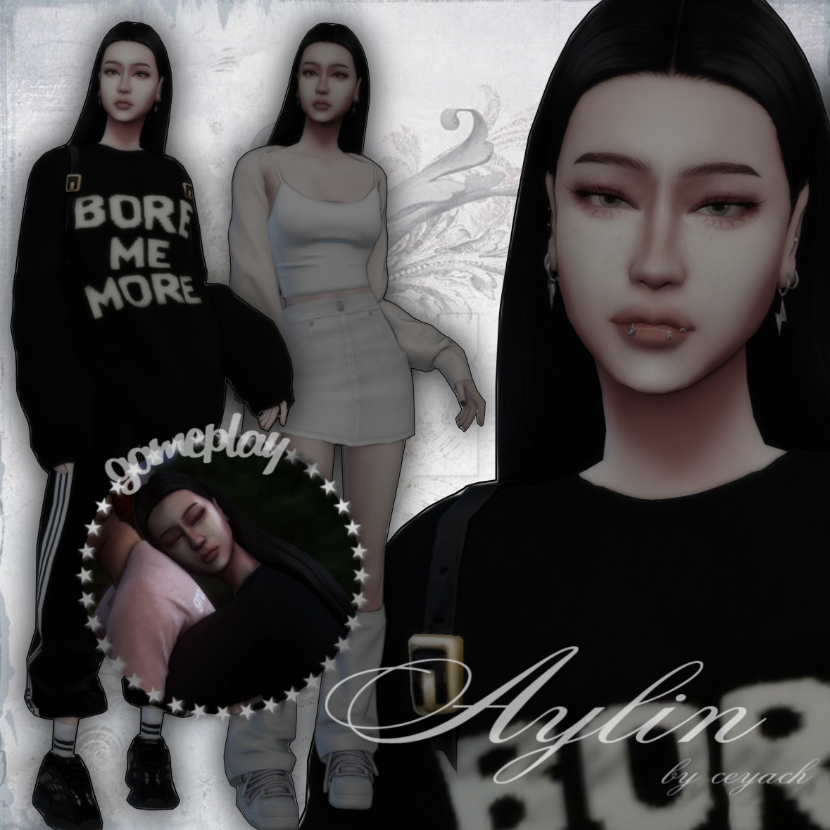 Aylin by ceyach для Sims 4