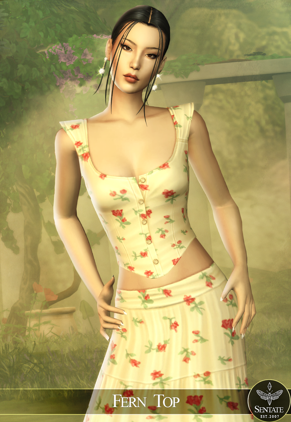 Романтичная коллекция The Primrose Collection для Sims 4