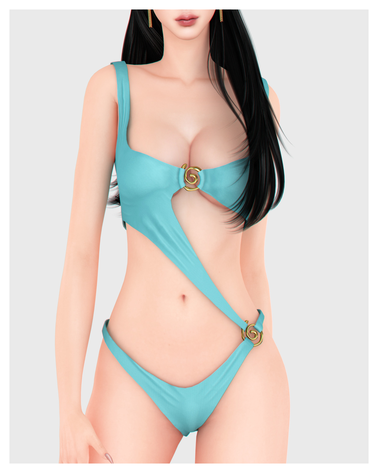 Мини-коллекция купальников Summer Bliss Collection для Sims 4