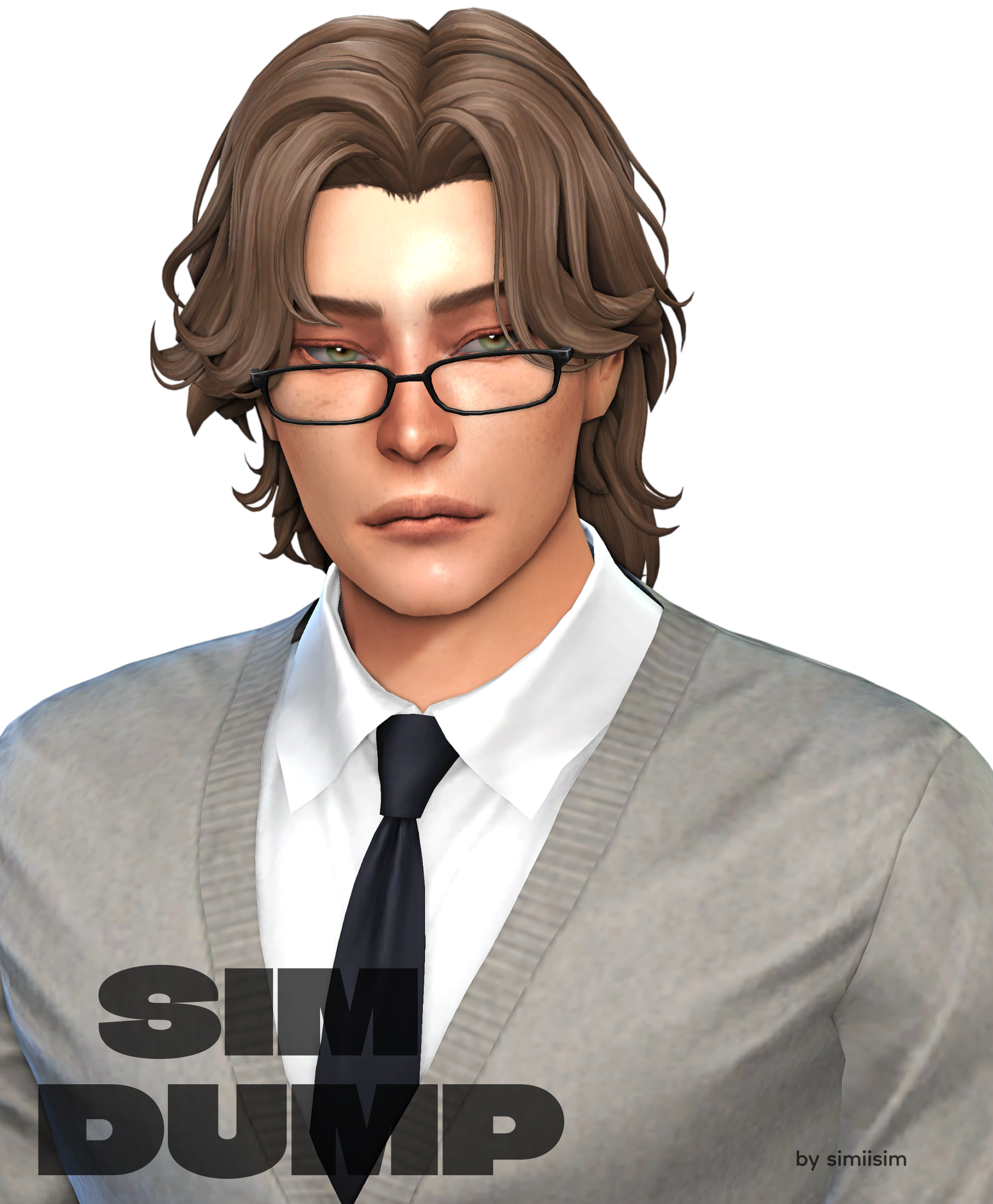 Клайд by simisim для Sims 4