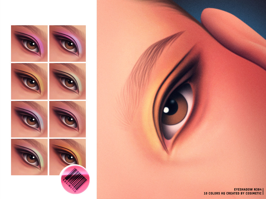Тени для век MM Bloom Eyeshadow для Sims 4