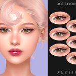 Подводка и линзы Doris для Sims 4