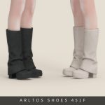 Женские сапоги Slouchy Boots Female для Sims 4 Женские сапоги Slouchy Boots Female для Sims 4