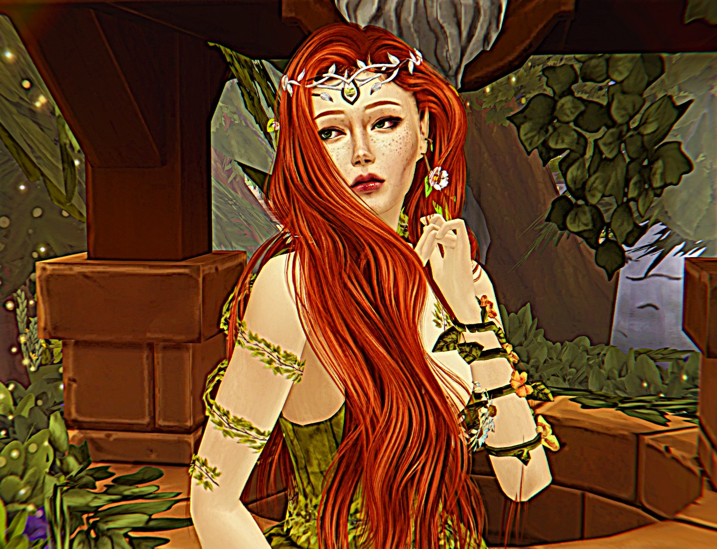 Фрейдис Рокбелл для Sims 4