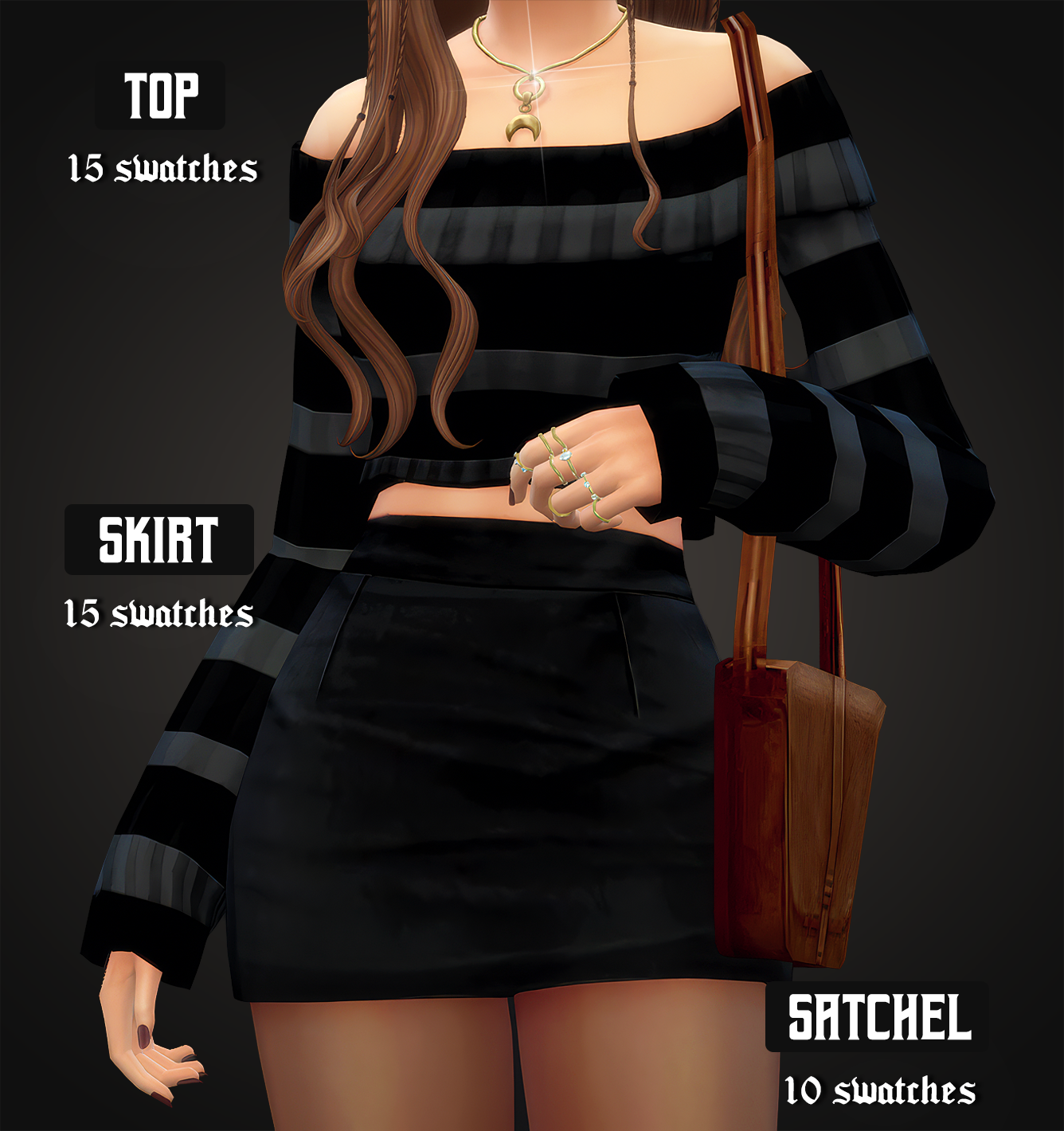 Сет для симочки BACCARA SET для Sims 4