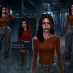 Миранда Тени Сентфора 2 HiGadina для Sims 4
