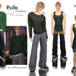 Руди Тени Сентфора 2 клуб романтики HiGadina для Sims 4