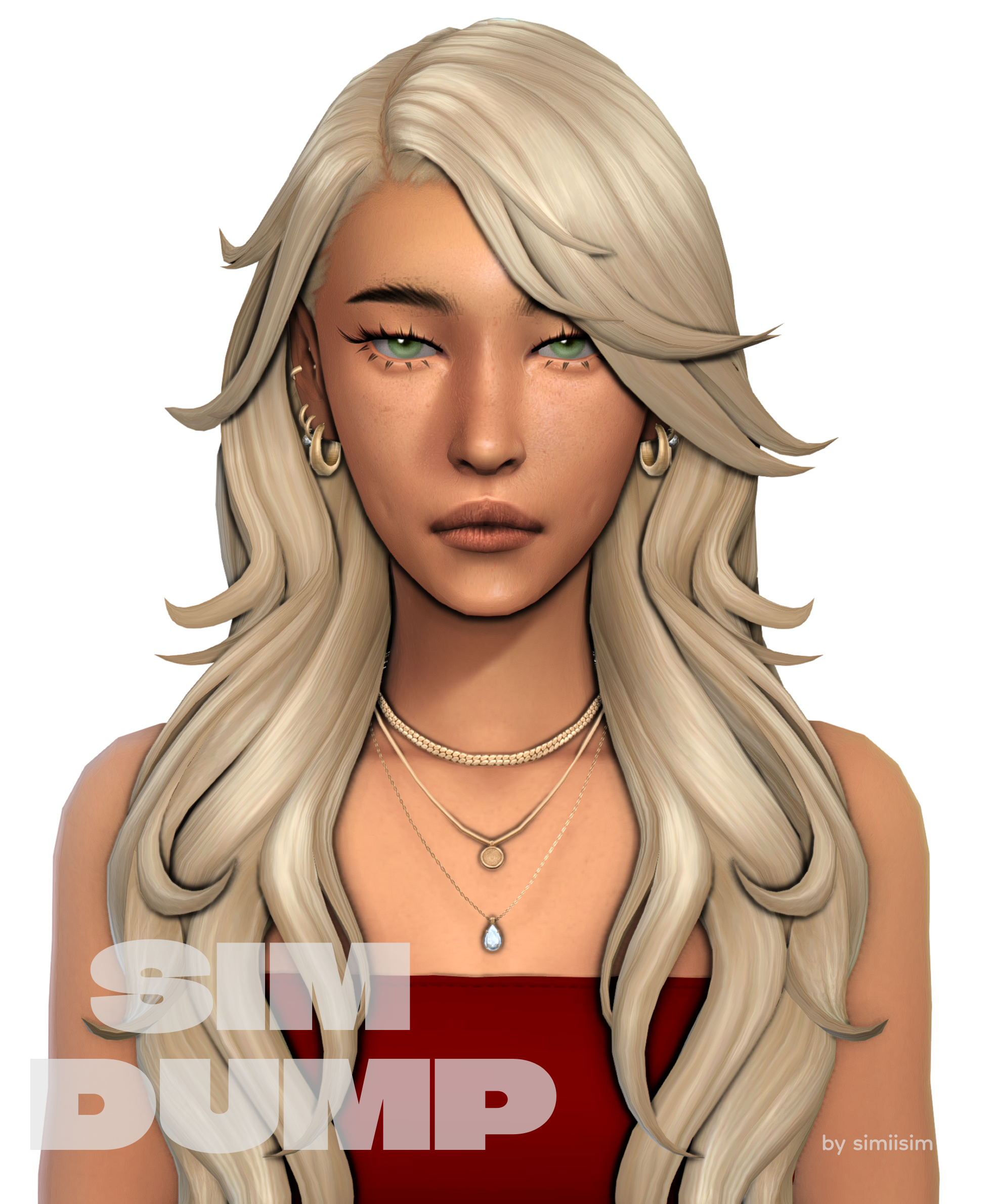 Моргана by simisim для Sims 4